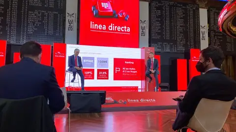 Línea Directa protagoniza el primer estreno de este año en la Bolsa Línea Directa protagoniza el primer estreno de este año en la Bolsa