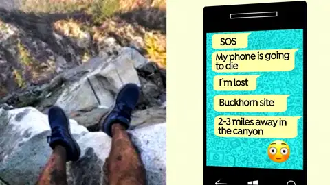 Un selfi, Google Earth e imágenes satelitales, así consiguieron rescatar a un excursionista perdido en California Un selfi, Google Earth e imágenes satelitales, así consiguieron rescatar a un excursionista perdido en California