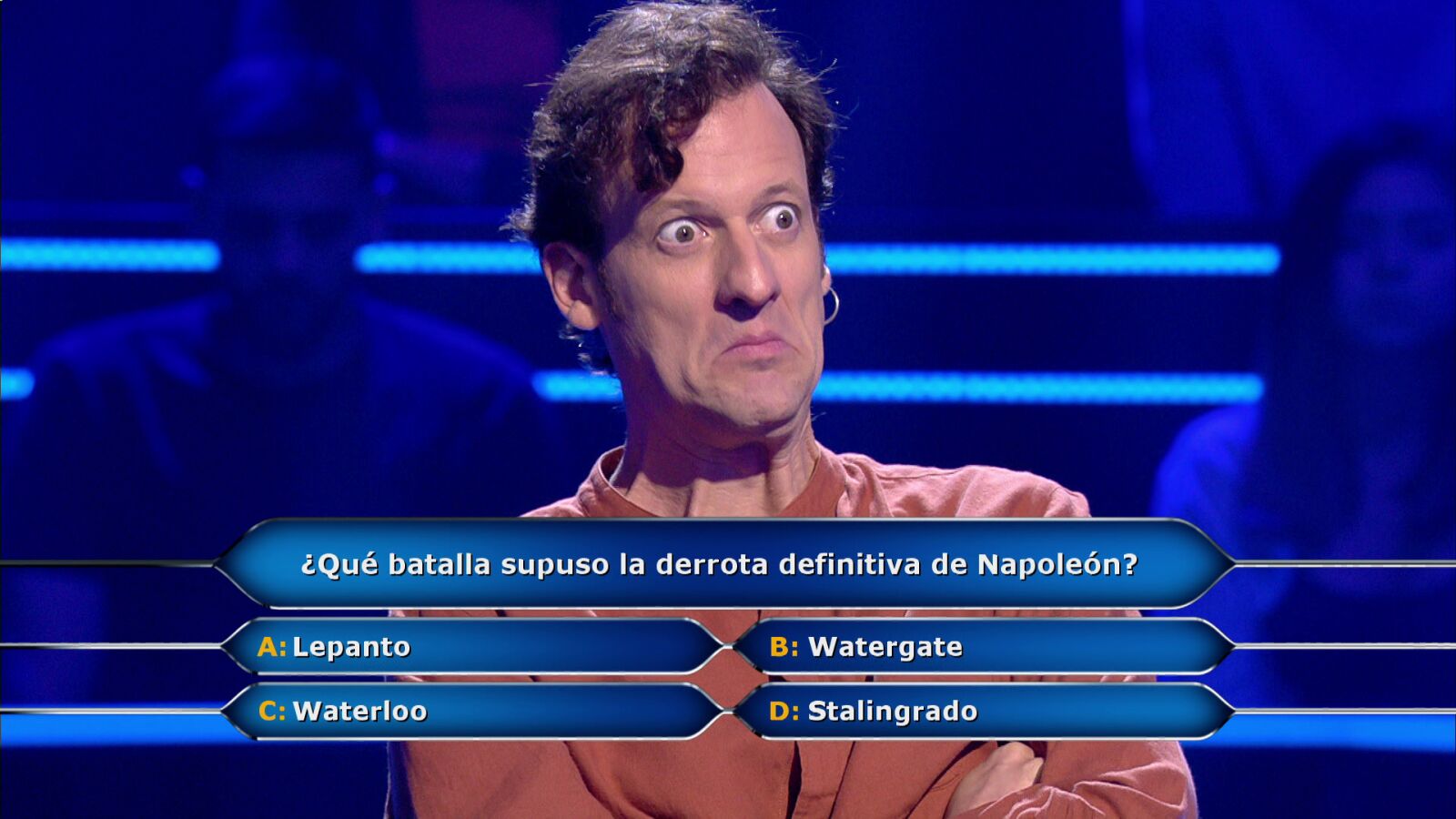 Las dudas inundan a Edu Soto por la derrota definitiva de Napoleón: “Parezco una pastilla efervescente” 