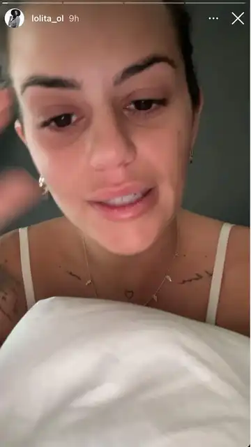 Lola Ortiz reaparece tras la muerte de su novio, Luis Ojeda Lola Ortiz reaparece tras la muerte de su novio, Luis Ojeda