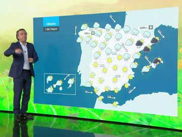 La previsi&oacute;n de Roberto Brasero 30 abril