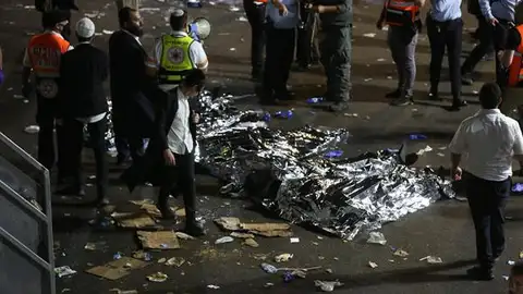 Decenas de muertos en Israel por una estampida humana Decenas de muertos en Israel por una estampida humana