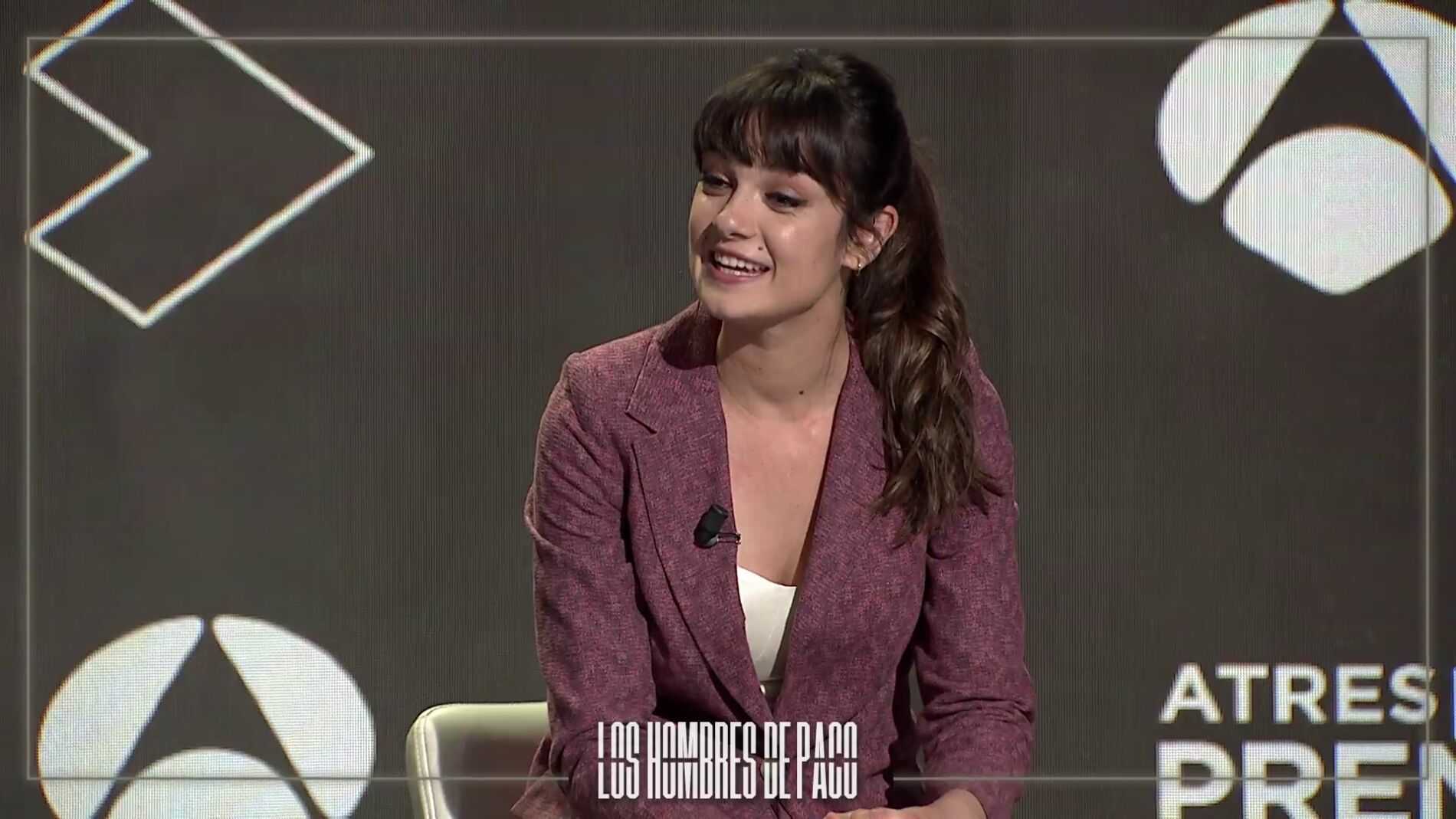 Amaia Sagasti y Juan Grandinetti explican sus papeles en 'Los hombres de Paco'