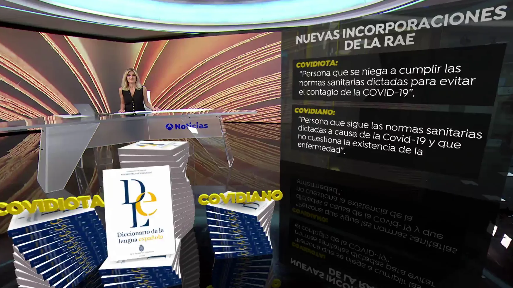 'Covidiota' o 'covifiesta', en el 'coronadiccionario' de la RAE por la pandemia de coronavirus 'Covidiota' o 'covifiesta', en el 'coronadiccionario' de la RAE por la pandemia de coronavirus