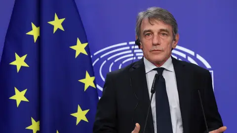 El presidente del Parlamento Europeo, David Sassoli El presidente del Parlamento Europeo, David Sassoli