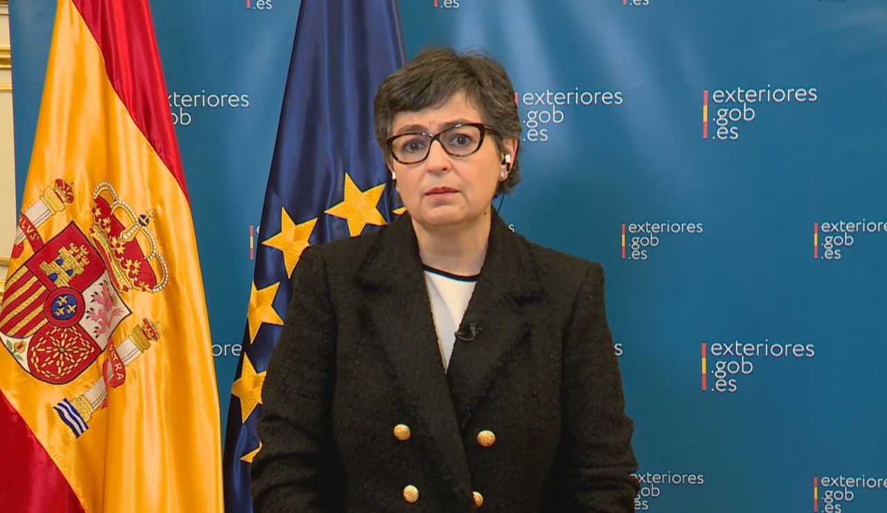  La ministra de Exteriores, Arancha González Laya