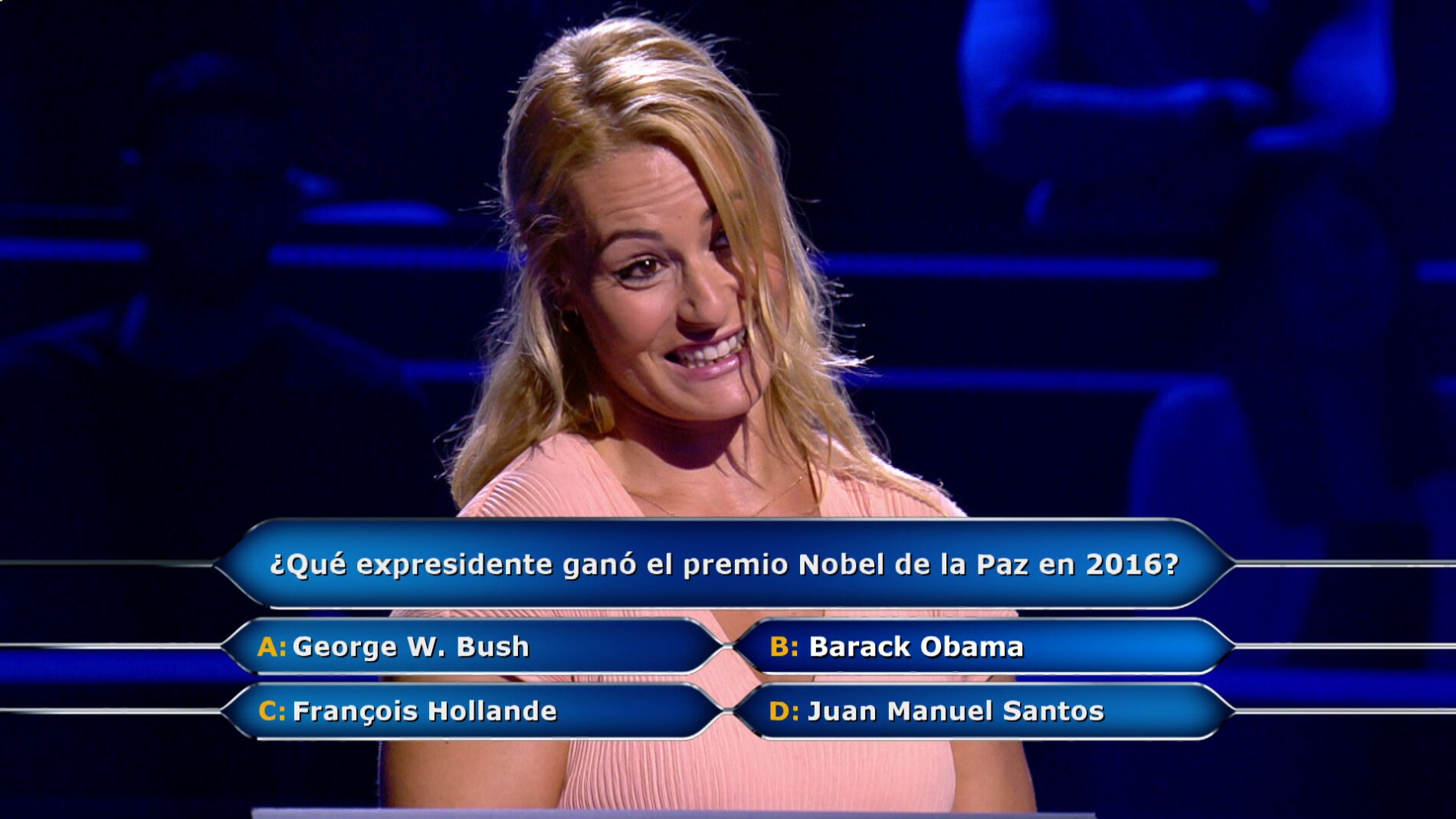 Obama, el comod&iacute;n del p&uacute;blico y 20.000 euros en juego, &iquest;acertar&aacute; Lydia Valent&iacute;n?