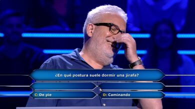 La curiosidad sobre jirafas que Leo Harlem nunca olvidará tras su paso por '¿Quién quiere ser millonario?'