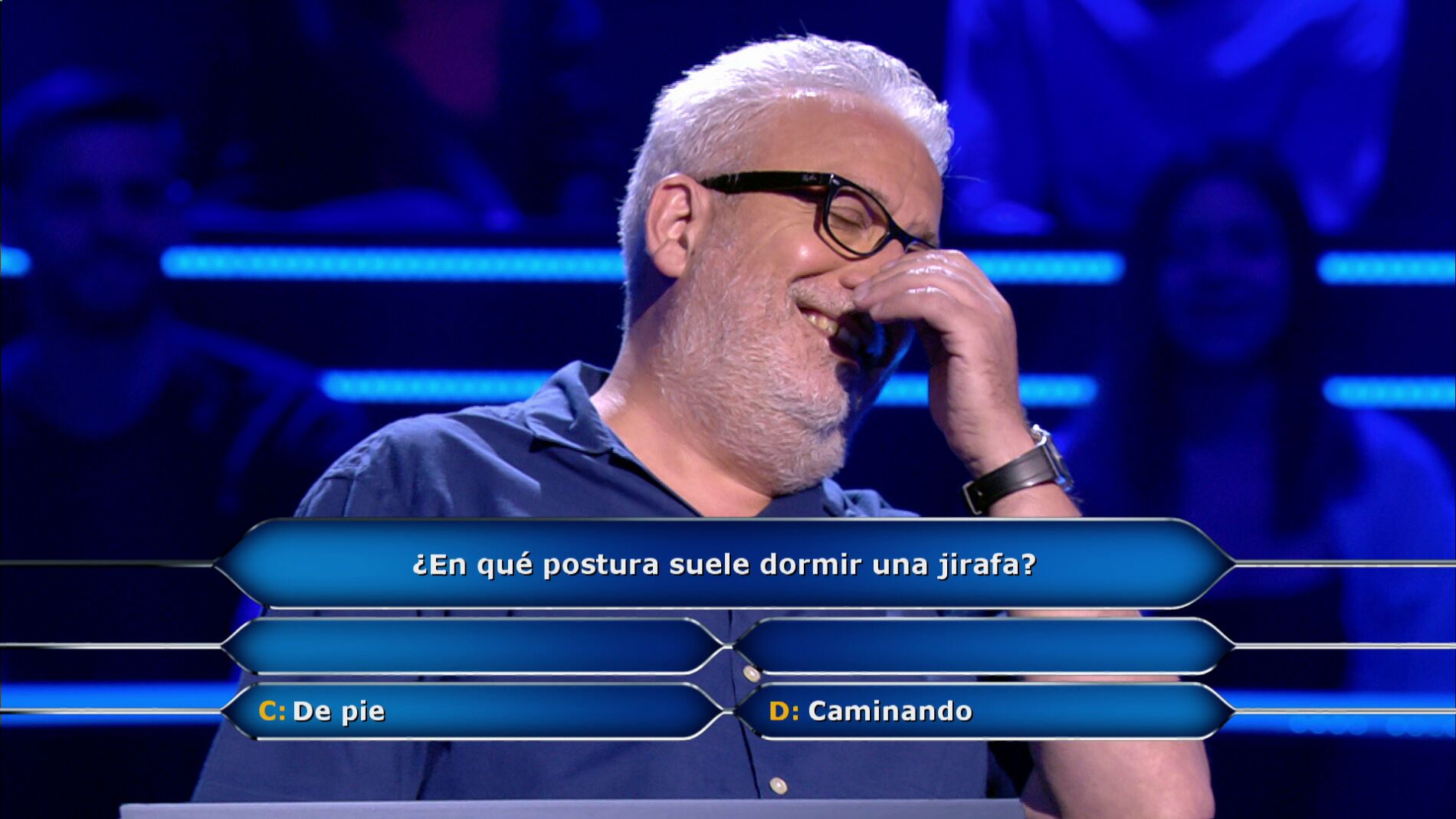 La curiosidad sobre jirafas que Leo Harlem nunca olvidar&aacute; tras su paso por '&iquest;Qui&eacute;n quiere ser millonario?'