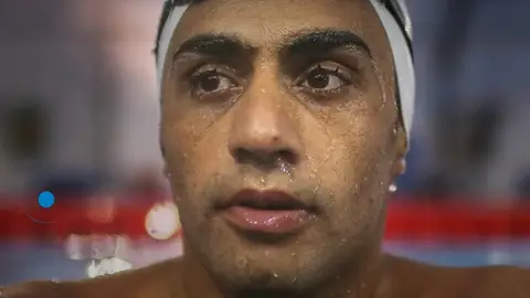 Ibrahim Al Hussein, el refugiado sirio que entrena para llegar a los JJOO de Tokio: "Nado por los refugiados del mundo" Ibrahim Al Hussein, el refugiado sirio que entrena para llegar a los JJOO de Tokio: "Nado por los refugiados del mundo"
