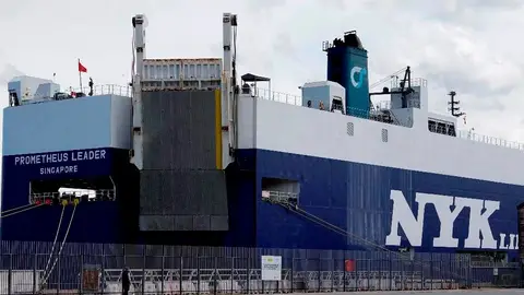 El carguero confinado en Vigo con tripulación india Coronavirus