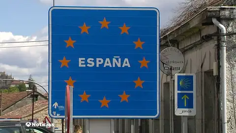 Reabren las fronteras entre España y Portugal para alivio de comerciantes y hosteleros Reabren las fronteras entre España y Portugal para alivio de comerciantes y hosteleros