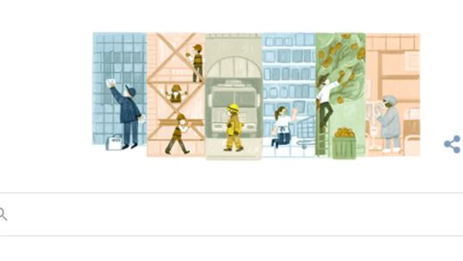 Google celebra el Día del Trabajo 2021 y le dedica el doodle de hoy