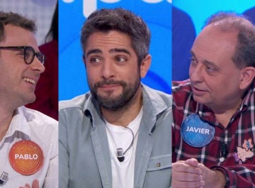 Pablo Díaz, Roberto Leal y Javier Dávila