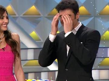 Jorge Fernández y Paloma López llegaban ilusionados a 'La ruleta de la suerte' Jorge Fernández y Paloma López llegaban ilusionados a 'La ruleta de la suerte'