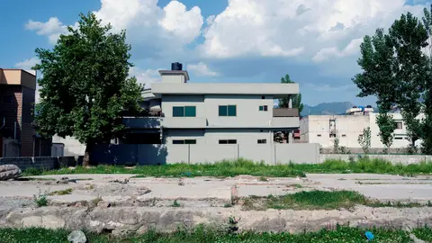 Terreno donde se encontraba el escondite de Osama bin Laden Terreno donde se encontraba el escondite de Osama bin Laden