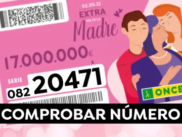Comprobar ONCE: Resultados del sorteo Extra del Día de la Madre en directo Comprobar ONCE: Resultados del sorteo Extra del Día de la Madre en directo