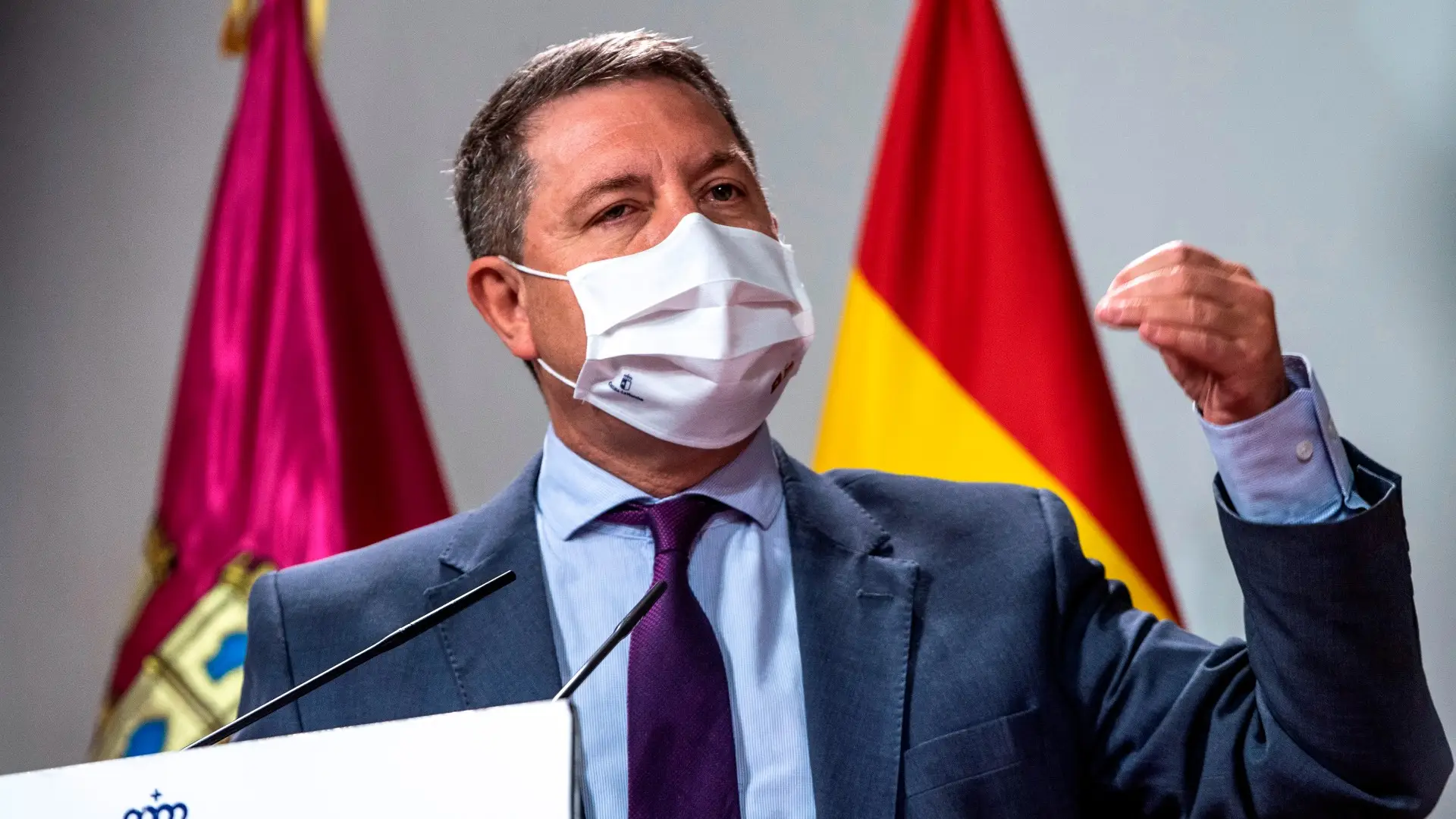 El presidente de Castilla-La Mancha, Emiliano García-Page Coronavirus