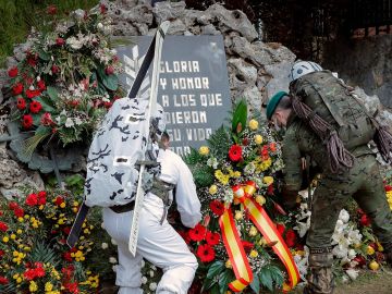 Homenaje al militar fallecido por la vacuna de AstraZeneca