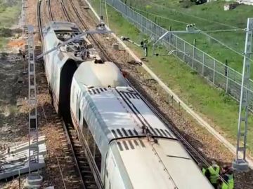 Descarrila un tren Alvia León-Asturias con 40 pasajeros a bordo y sin provocar heridos