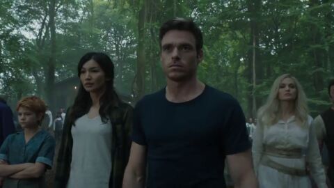 Los protagonistas de 'Eternos'