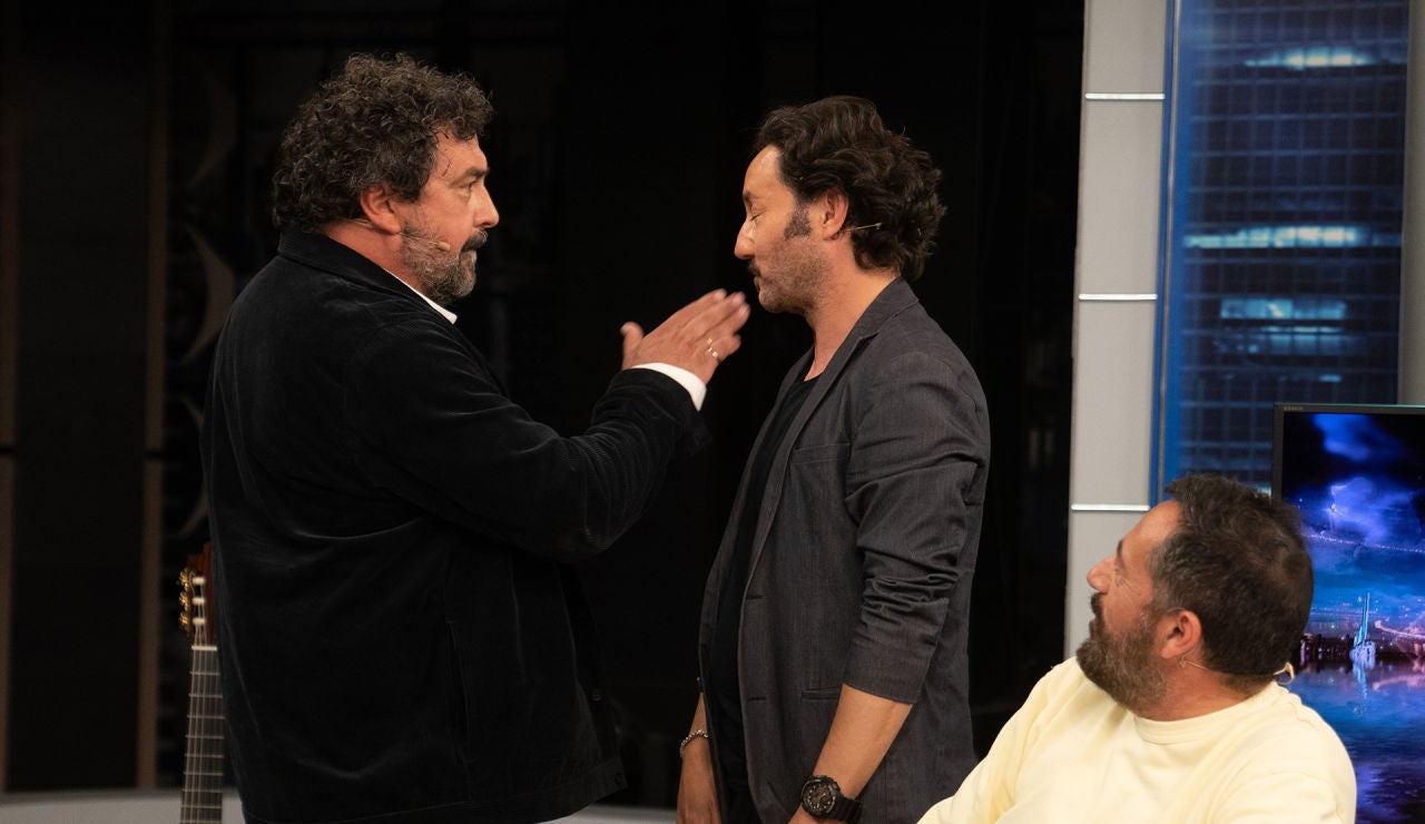 La demostración "en cámara súper lenta" de como Paco Miranda abofetea a Povedilla, en 'Los hombres de Paco'