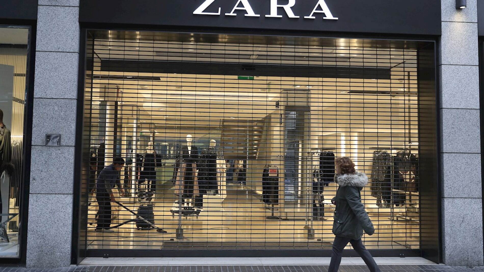 Etiqueta discount ropa zara