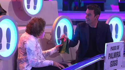Palmira regresa a ‘¡Ahora caigo!’ con un regalo para Arturo Palmira regresa a ‘¡Ahora caigo!’ con un regalo para Arturo