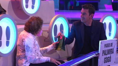 Palmira regresa a ‘¡Ahora caigo!’ con un regalo para Arturo