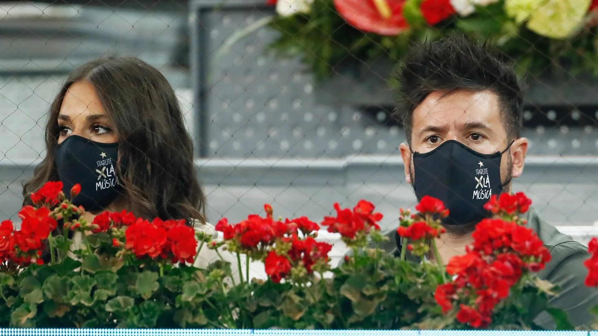 Claudina Nieto y Pablo L&oacute;pez en el Mutua Madrid Open