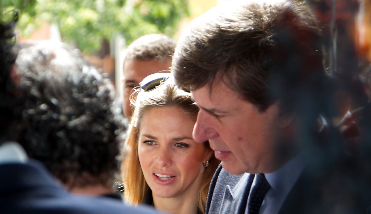 Cayetano Martínez de Irujo y su exmujer Genoveva Casanova