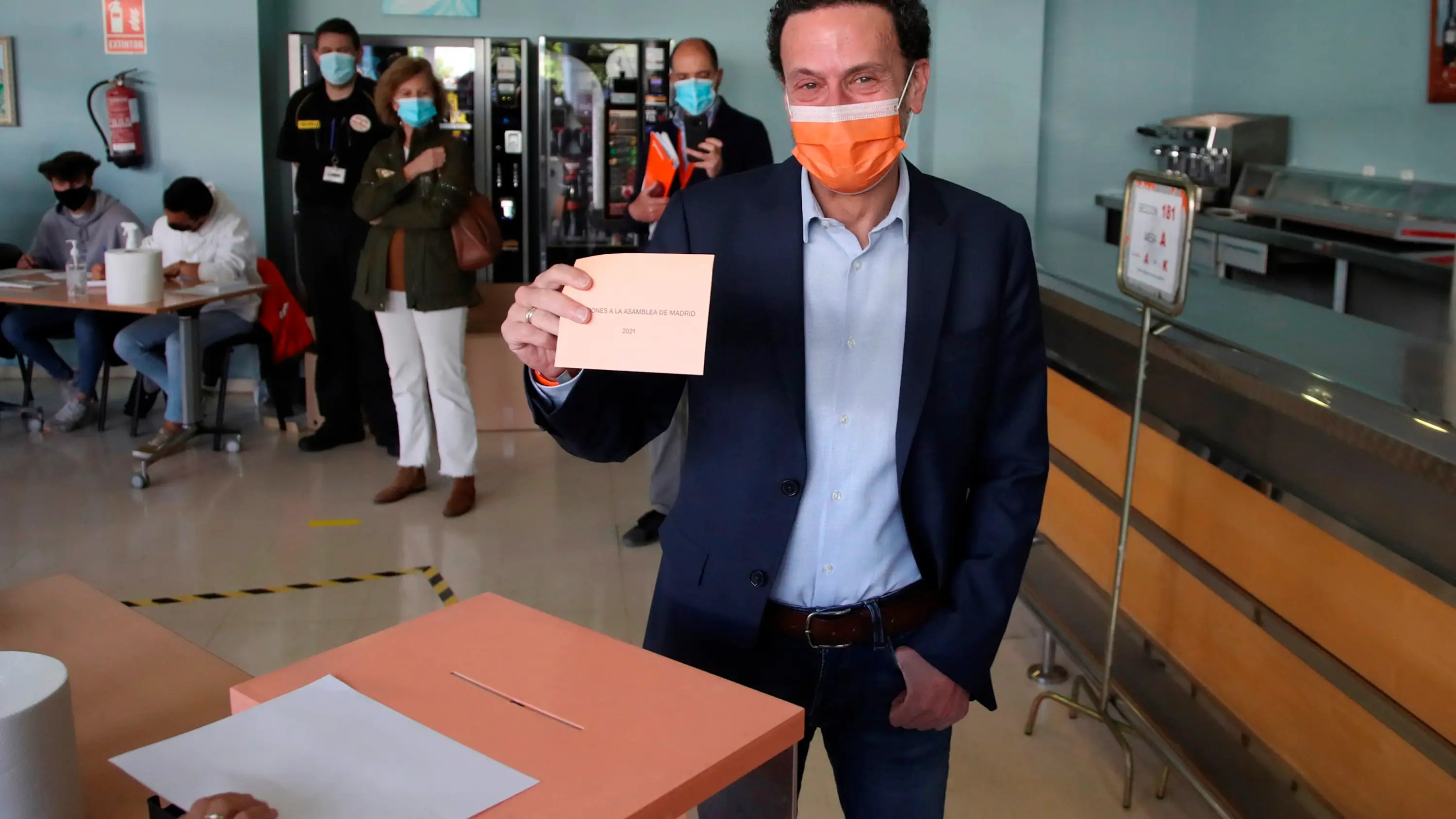 Edmundo Bal, candidato de Ciudadanos a las elecciones en Madrid