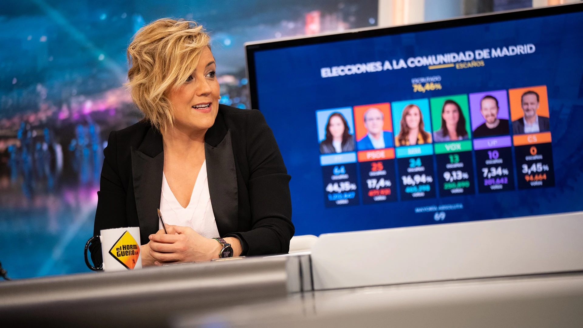 ¿La victoria es de Ayuso o del PP? Cristina Pardo lo aclara en 'El Hormiguero 3.0' ¿La victoria es de Ayuso o del PP? Cristina Pardo lo aclara en 'El Hormiguero 3.0'