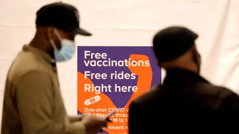 Centro de vacunación en Nueva York Vacuna coronavirus