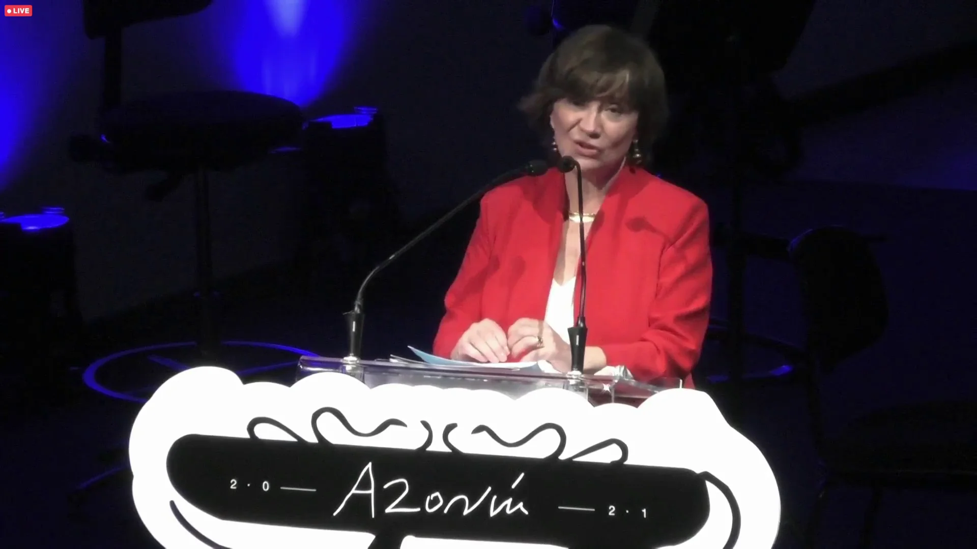 V&iacute;deo: Gala del Premio Azor&iacute;n 2021