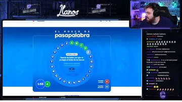 Ibai Llanos juega el Rosco virtual de 'Pasapalabra' 