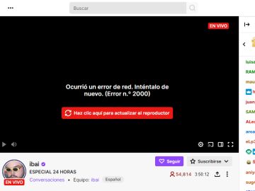 Twitch da error en España y TheGrefg manda un mensaje a Ibai llanos