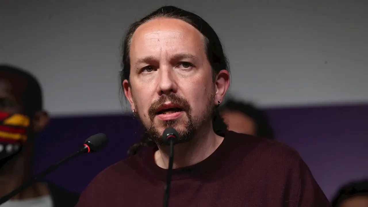 El exl&iacute;der de Unidas Podemos Pablo Iglesias