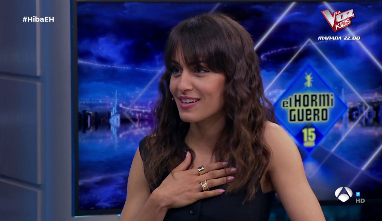 Hiba Abouk desvela uno de sus grandes secretos en 'El Hormiguero 3.0': "Las farmacias me vuelven loca" Hiba Abouk desvela uno de sus grandes secretos en 'El Hormiguero 3.0': "Las farmacias me vuelven loca"