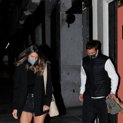 Laura Matamoros y Benji Aparicio, en Madrid