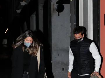 Laura Matamoros y Benji Aparicio, en Madrid Laura Matamoros y Benji Aparicio, en Madrid