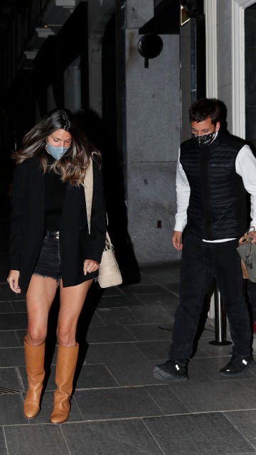 Laura Matamoros y Benji Aparicio, en Madrid