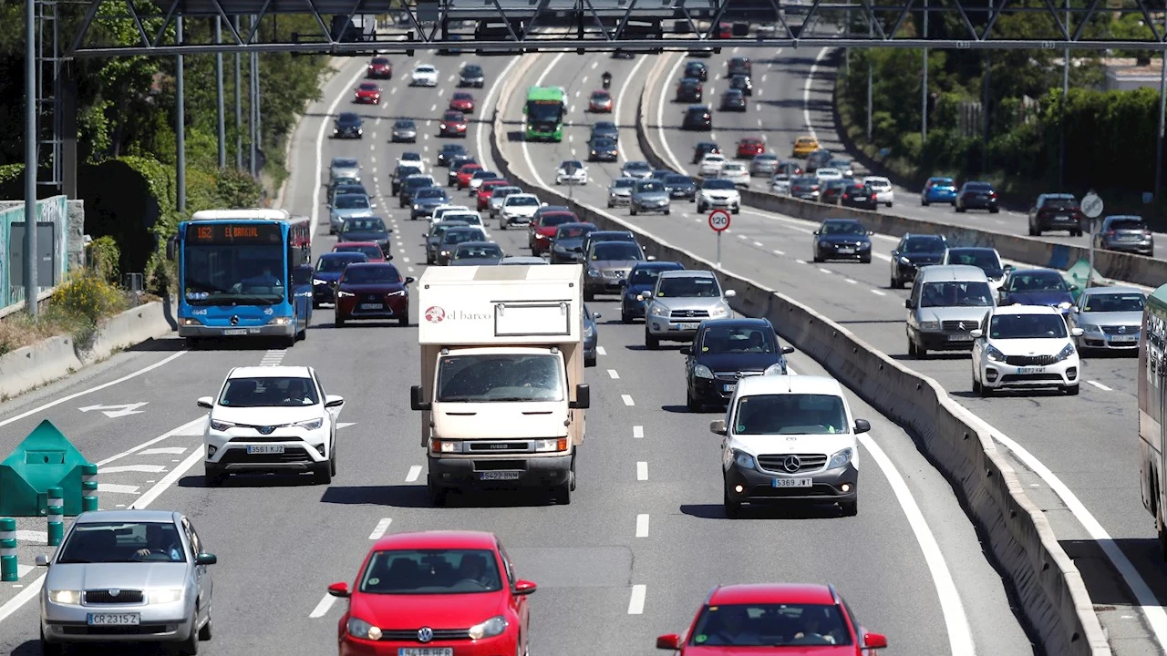 La DGT crea una señal para identificar Zonas de Bajas Emisiones Estado de las carreteras en las salidas de Madrid