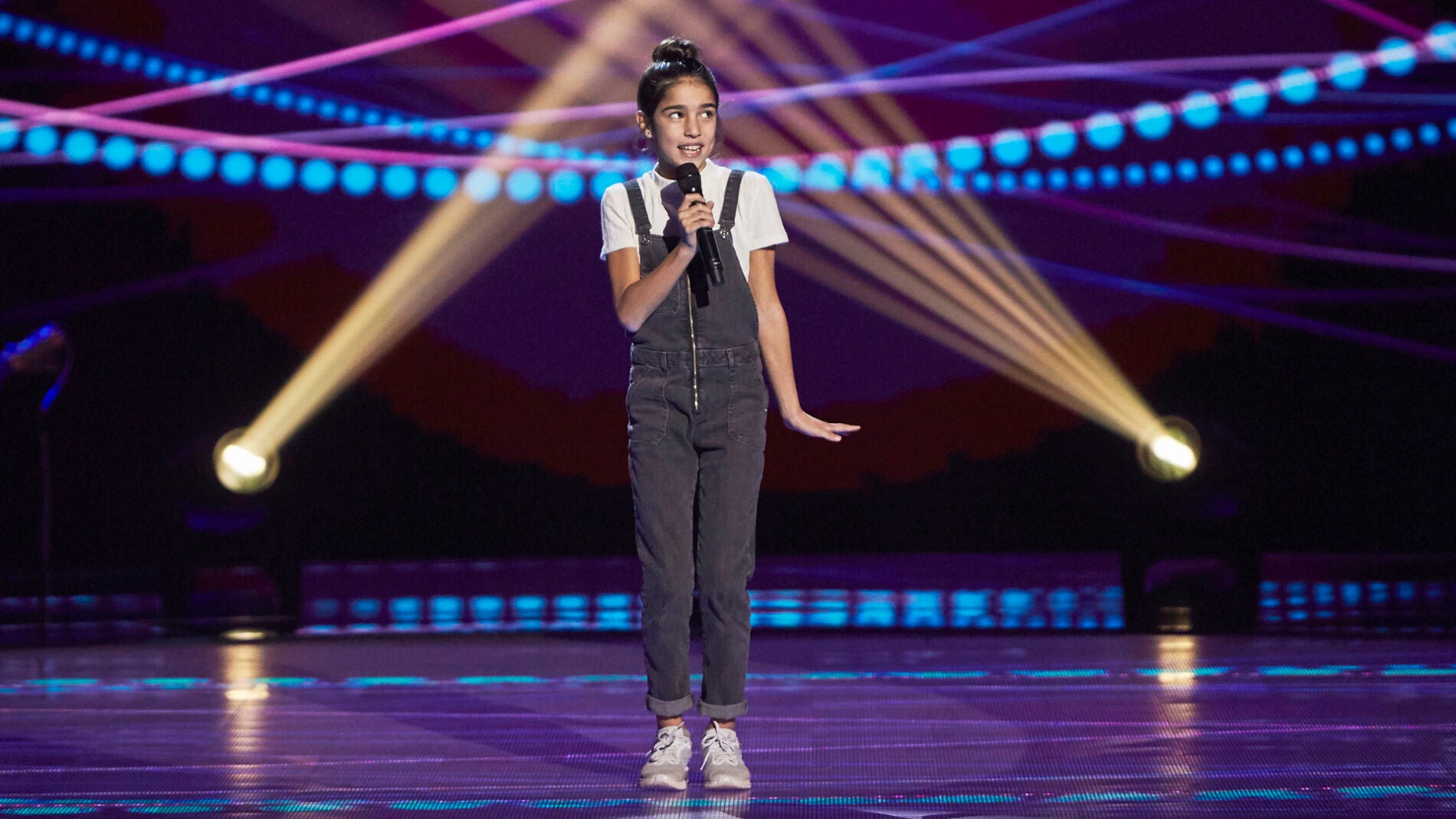 Violeta Mar&iacute;n canta &lsquo;Broadway baby&rsquo; en las Audiciones a ciegas