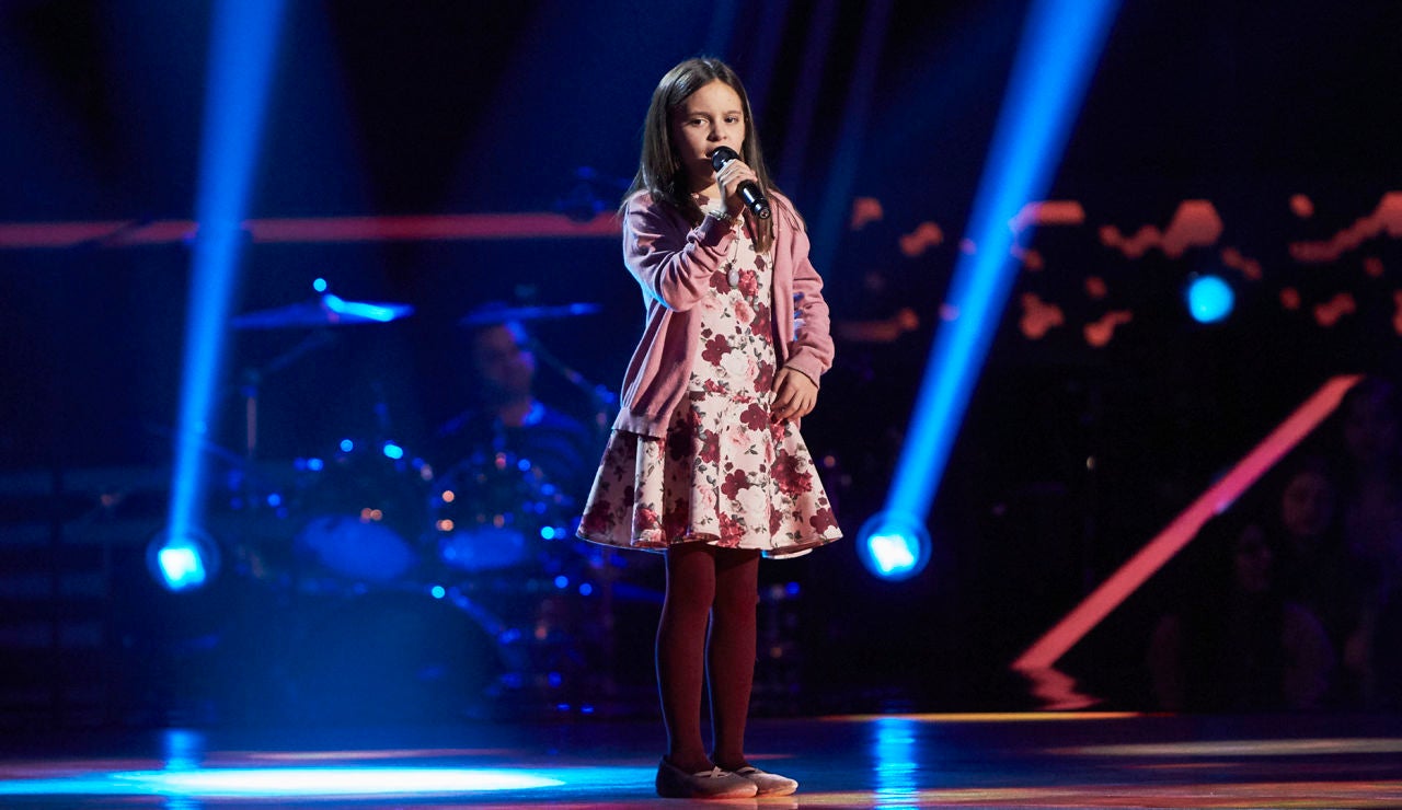 Daniella Sánchez canta 'Sueña' en las Audiciones a ciegas de 'La Voz Kids' Daniella Sánchez canta 'Sueña' en las Audiciones a ciegas de 'La Voz Kids'