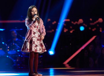 Daniella Sánchez canta 'Sueña' en las Audiciones a ciegas de 'La Voz Kids'