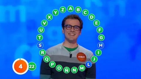 Pablo da la sorpresa tras el “pálpito” de Javier en ‘El Rosco’ Pablo da la sorpresa tras el “pálpito” de Javier en ‘El Rosco’