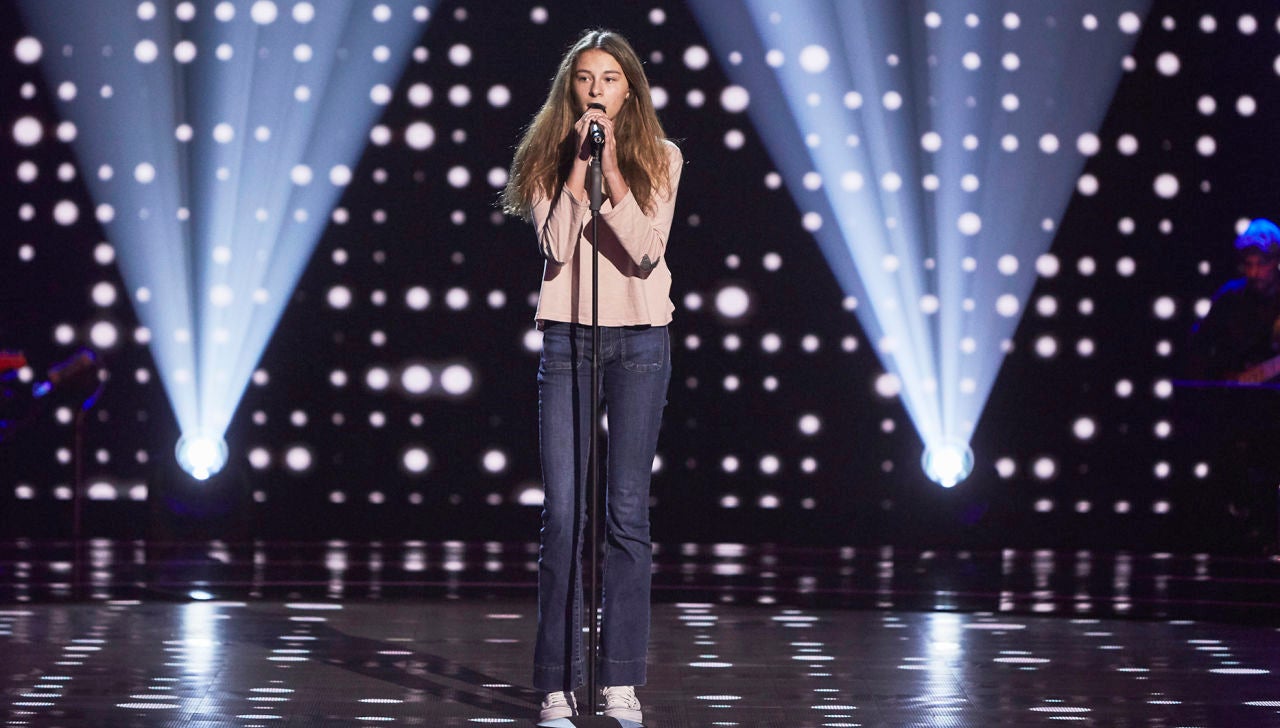 Carmen Puente canta 'Love is a losing game' en las Audiciones a ciegas de 'La Voz Kids' Carmen Puente canta 'Love is a losing game' en las Audiciones a ciegas de 'La Voz Kids'