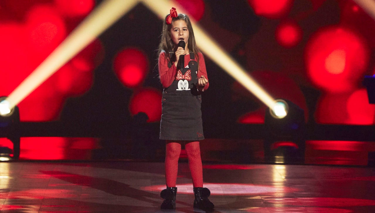 Nazaret Moreno canta 'Señora' en las Audiciones a ciegas de 'La Voz Kids' Nazaret Moreno canta 'Señora' en las Audiciones a ciegas de 'La Voz Kids'