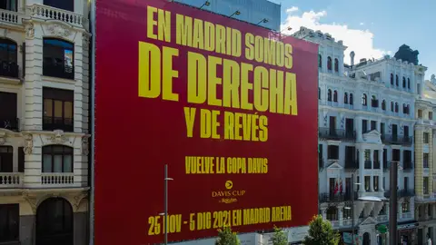 El provocador cartel de Gerard Piqué para la Copa Davis en Madrid El provocador cartel de Gerard Piqué para la Copa Davis en Madrid